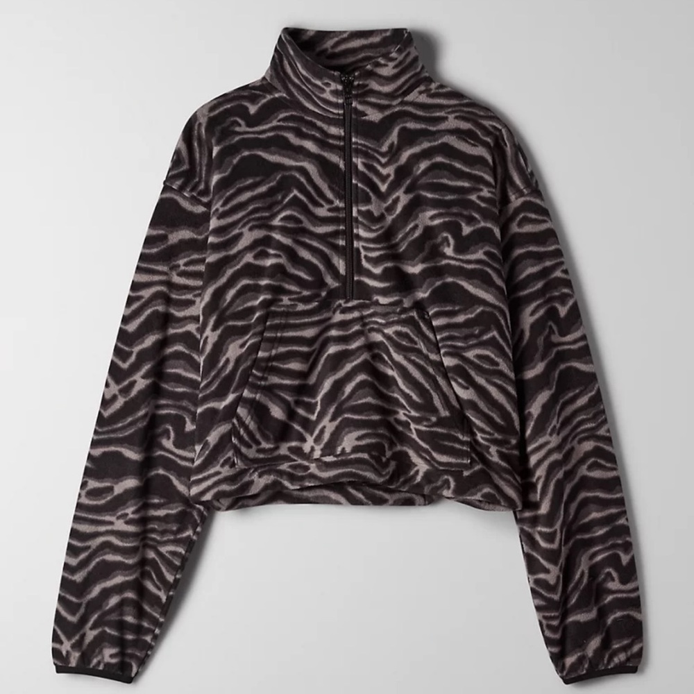 Aritzia TNA Polar 1/2 Zip (XXS) - Picture 4 of 8